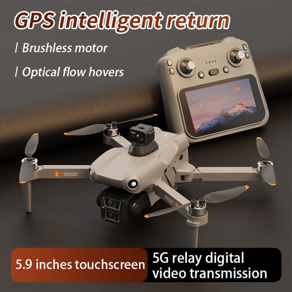 GPS Drone 5.9 Inch Touch Screen 5G Stability 4K HD Camera UAV L300 UItra - Image 10