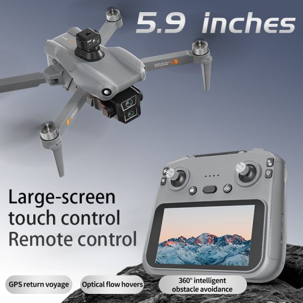 GPS Drone 5.9 Inch Touch Screen 5G Stability 4K HD Camera UAV L300 UItra - Image 14