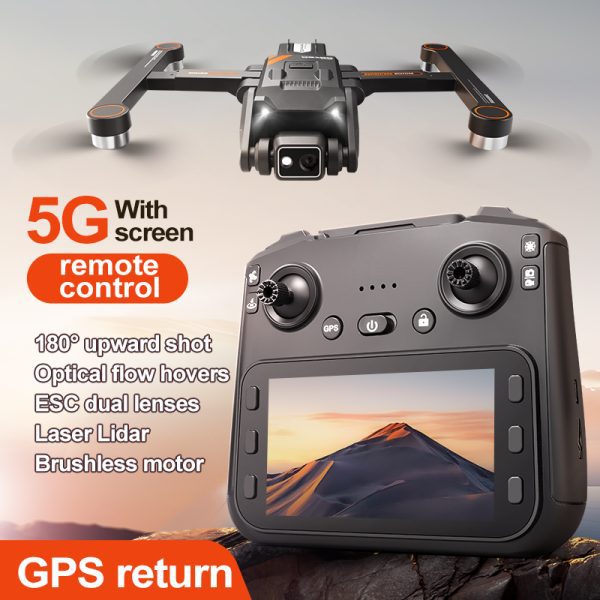 GPS Drone 4.5" Remote Control Screen 5G HD Camera UAV RG700PRO - Image 4