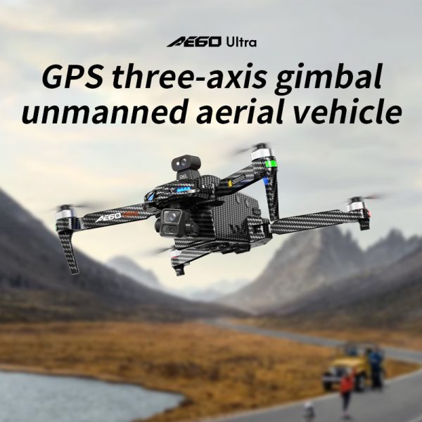 Airdrop GPS Drone 7.2" Screen 7KM Three-Axis Gimbal HD Camera UAV AE60 - Image 13