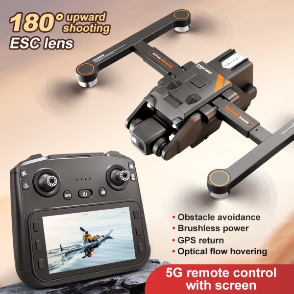 GPS Drone 4.5" Remote Control Screen 5G HD Camera UAV RG700PRO - Image 5