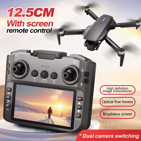 4.3" Screen Drone Optical Flow Camera Aircraft Toy E88GT - Image 4