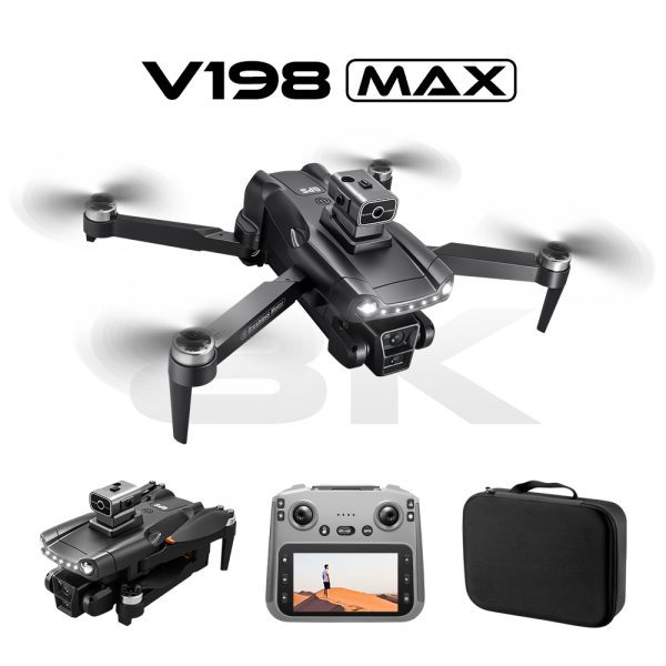4.5" Remote Control Screen GPS Return 5G HD Camera Drone V198MAX - Image 9