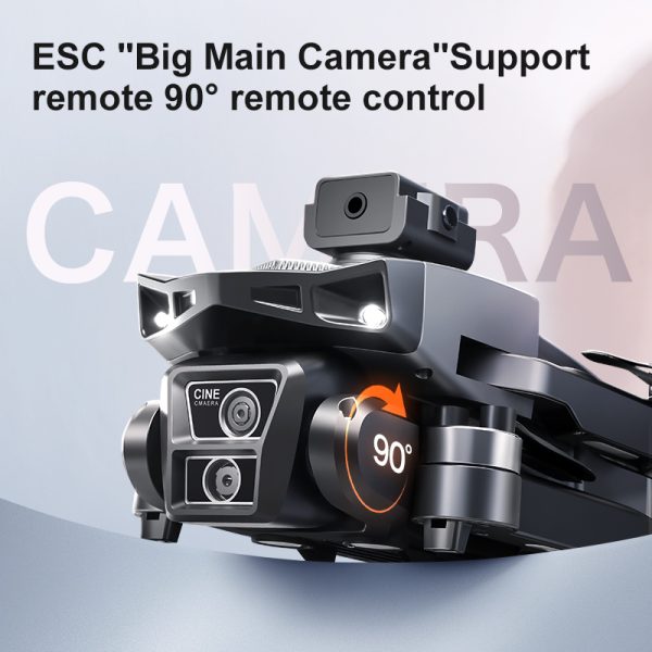 4.5" Remote Control Screen GPS Return Dual Camera Drone LU30 - Image 6