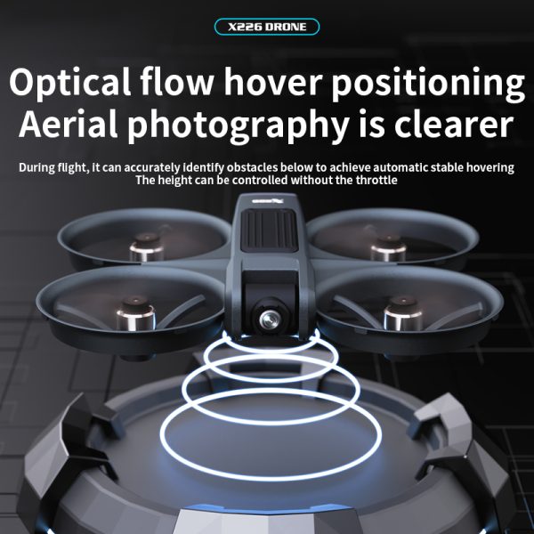 4.5" Remote Control Screen Drone Camera Protection Aircraft Toy X226 - Image 8