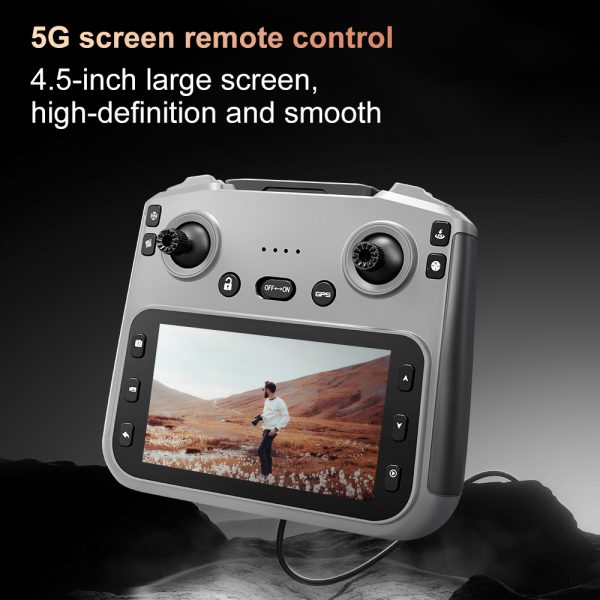 4.5" Remote Control Screen GPS Return 5G HD Camera Drone V198MAX - Image 11