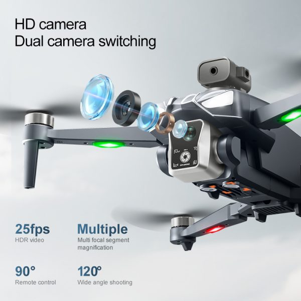Airdrop GPS Drone 4.5" Remote Control Screen 4K Camera UAV K18MAX - Image 13