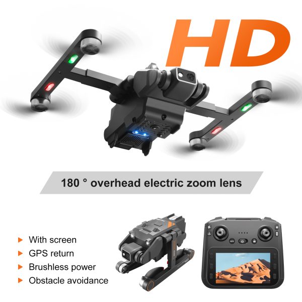GPS Drone 4.5" Remote Control Screen 5G HD Camera UAV RG700PRO - Image 10