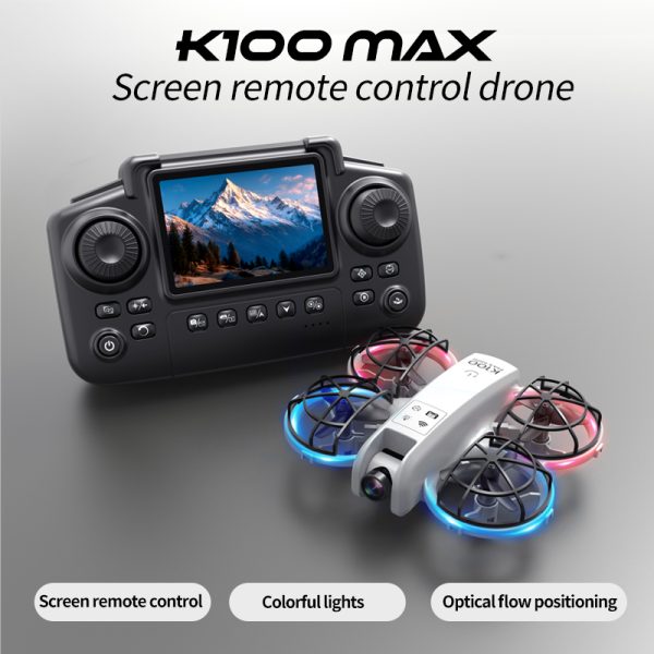 Mini Drone Cool Light Protection Camera Aircraft Toy K100 - Image 11