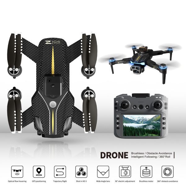 GPS Drone 4.5" Remote Control Screen 4K HD 5G Camera UAV Z104 - Image 10