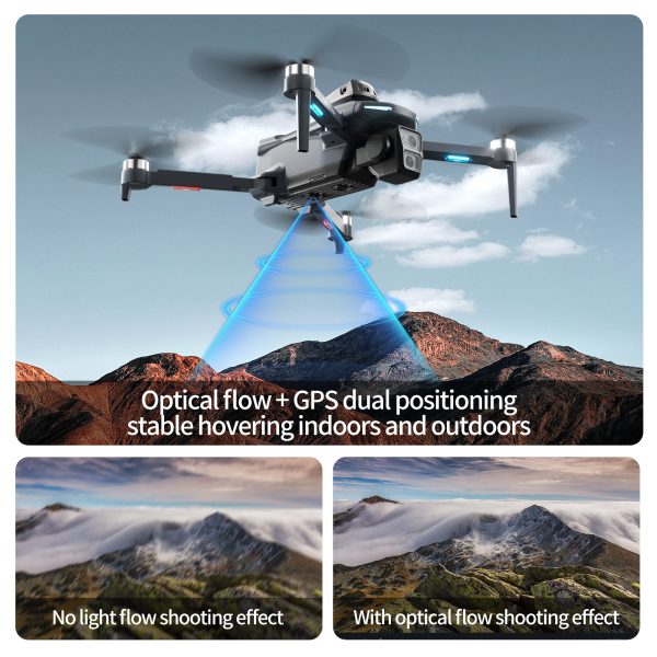 GPS Drone 4.3" Remote Control Screen 4K HD Camera UAV XT606 - Image 10