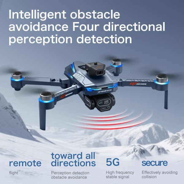 4.3" Remote Screen Drone Optical Flow Camera Aircraft Toy GT8 - Image 14