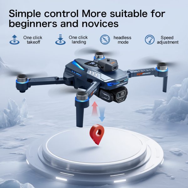 4.3" Remote Screen Drone Optical Flow Camera Aircraft Toy GT8 - Image 15