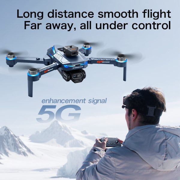 4.3" Remote Screen Drone Optical Flow Camera Aircraft Toy GT8 - Image 18
