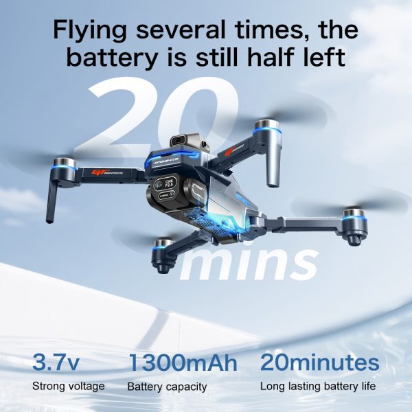 4.3" Remote Screen Drone Optical Flow Camera Aircraft Toy GT8 - Image 19