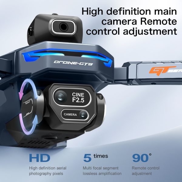 4.3" Remote Screen Drone Optical Flow Camera Aircraft Toy GT8 - Image 10