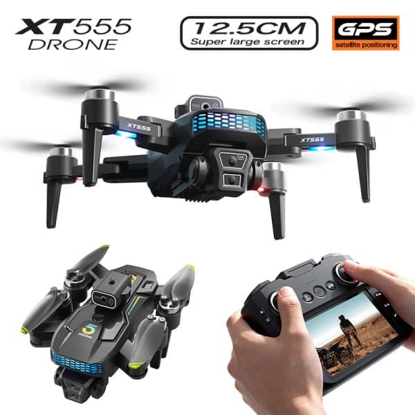 Discover The XT555 GPS Drone With Hd Camera And Cool Lights