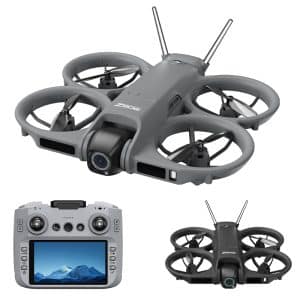 Cute Mini Drone RC Screen Cool Lights Aircraft Z906
